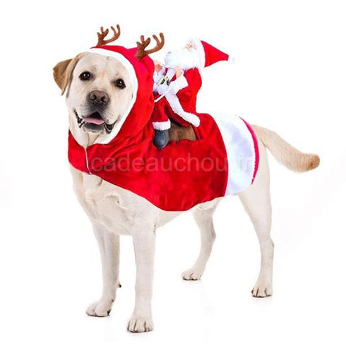 deguisement traineau pere noel costume chien habit vetement tenue M